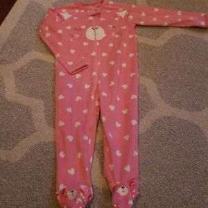 Kitty onesie/footsie